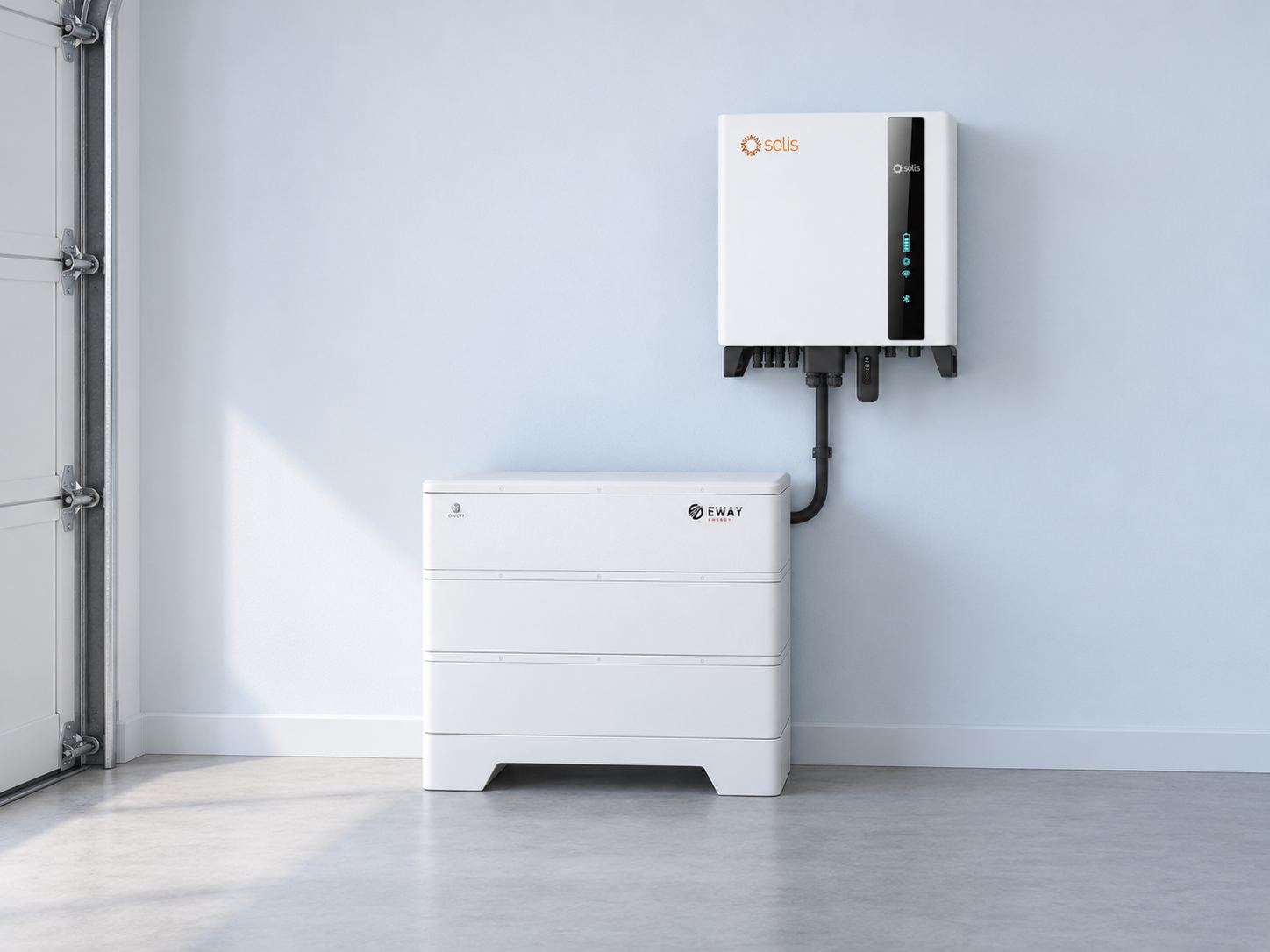 Växelriktare och batterilagring installerat av CH Energy